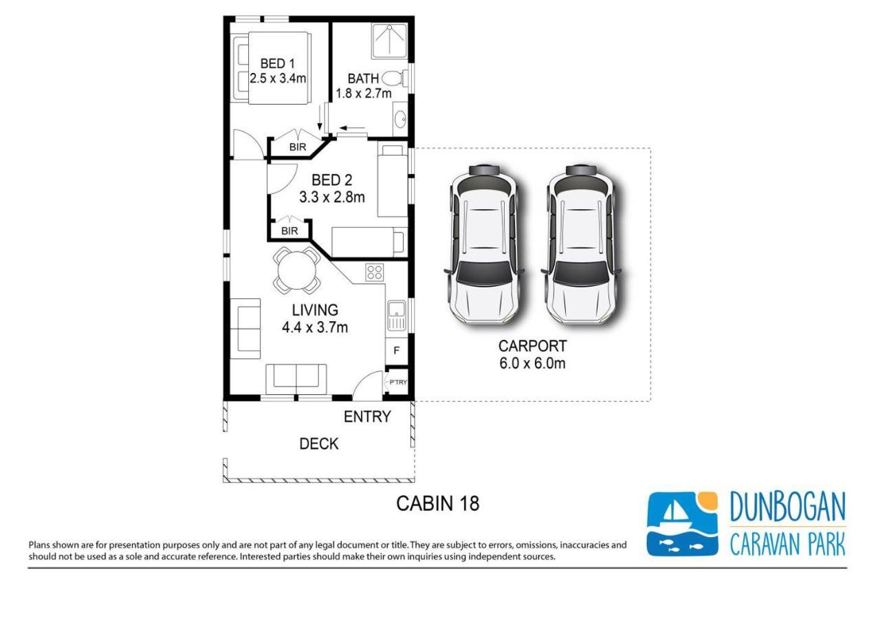 Dunbogan Caravan Park Hotel Eksteriør billede