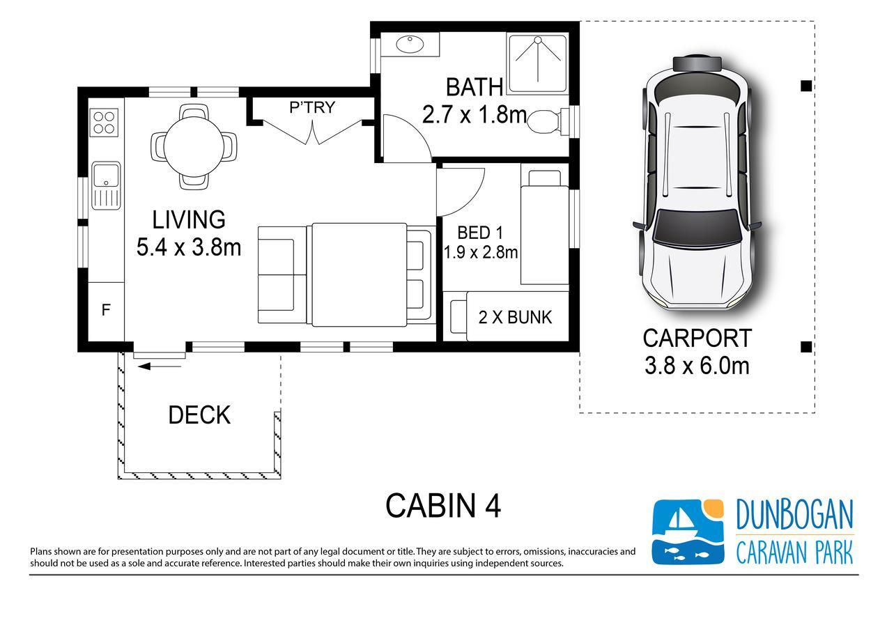 Dunbogan Caravan Park Hotel Eksteriør billede